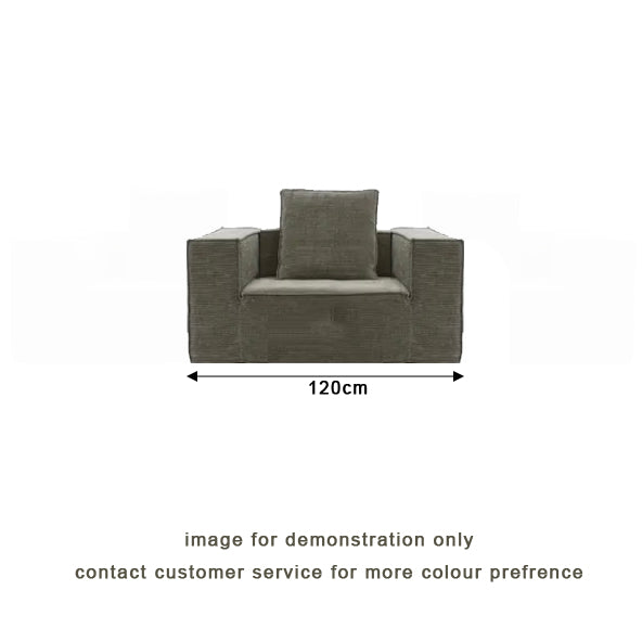 Compressible Block Sofa