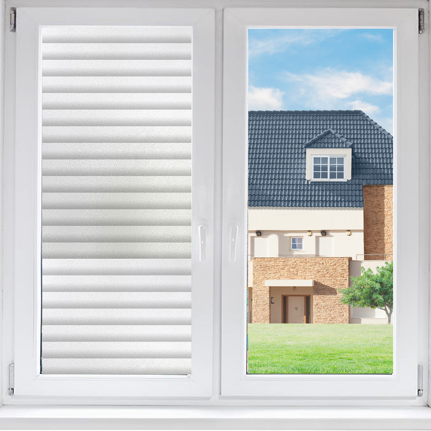 【Valentine's Day Discounts】- One Way Simulated Blinds Privacy Window Cover Exclusive